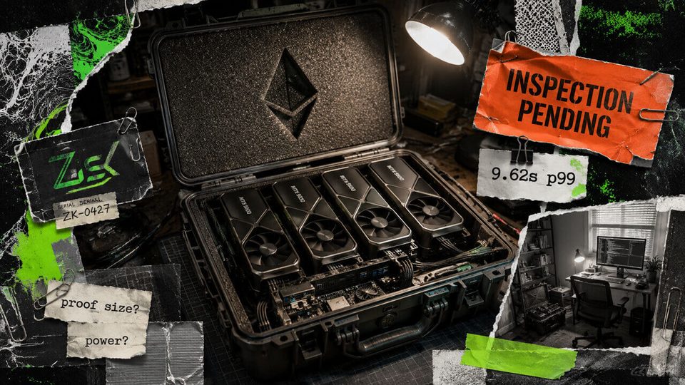 Ethereum's 12-GPU proving problem just got a 4-GPU answer