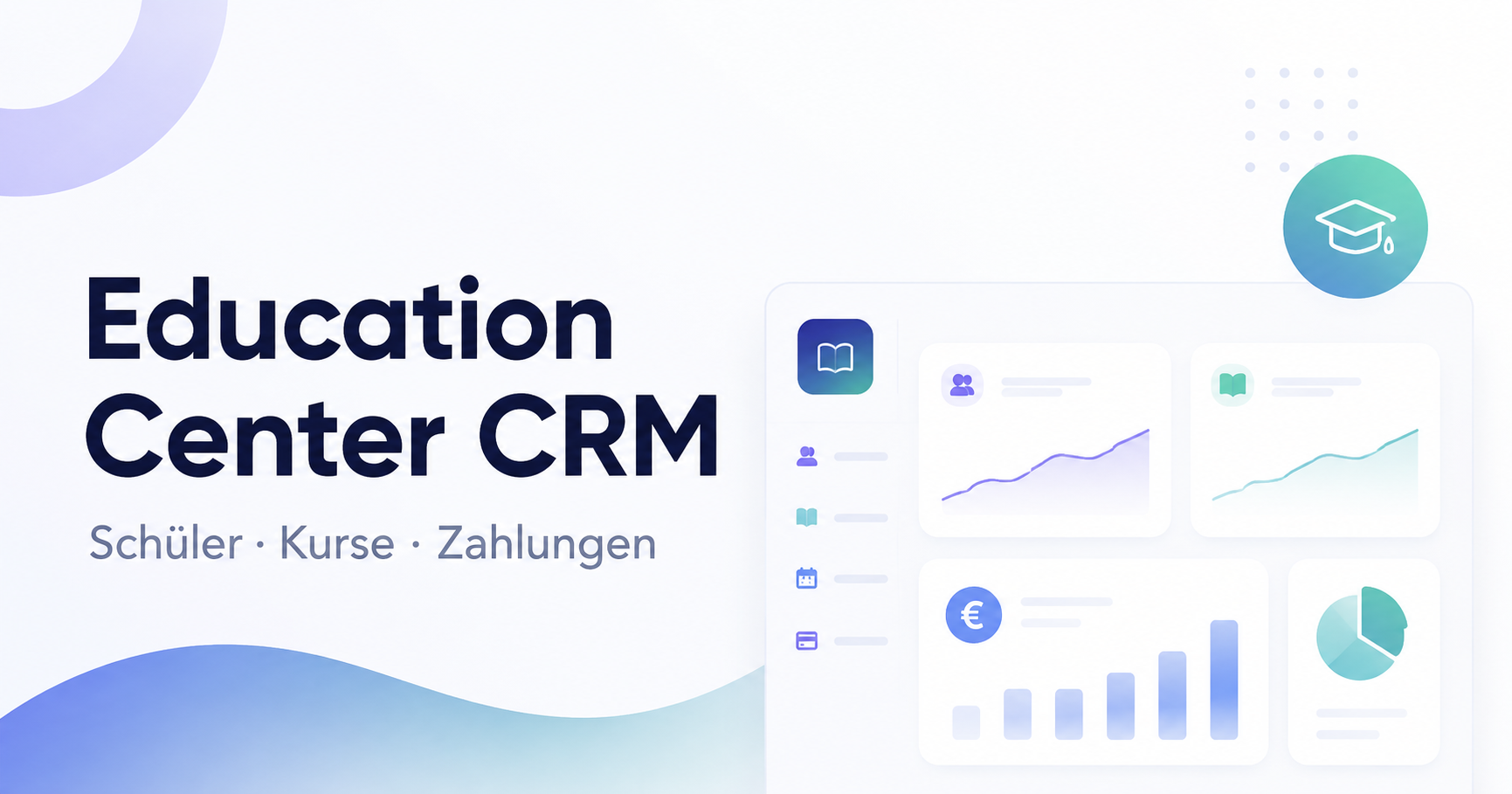 Education Center CRM Dashboard